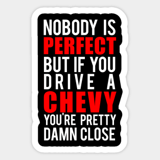 Chevy Owners Sticker